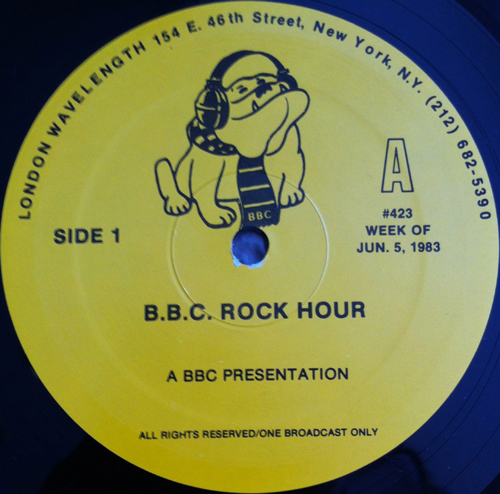 Sparkives - B.B.C. Rock Hour #423